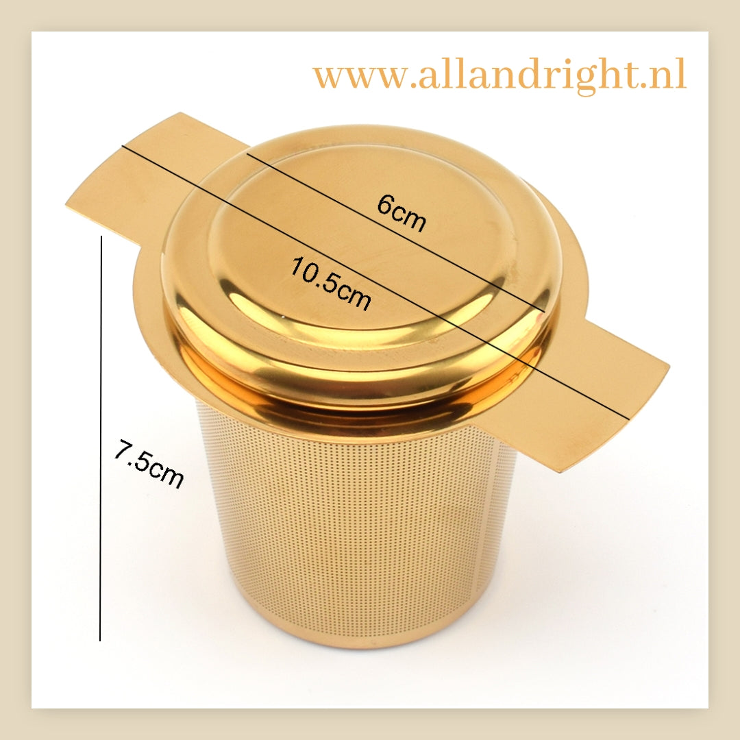 Theezeef Gold de Luxe