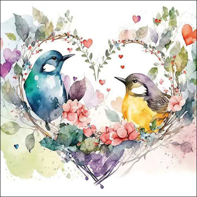 Servet "Love Birds"