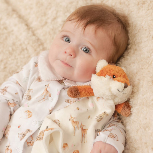 Wrendale baby knuffeldoekje vos