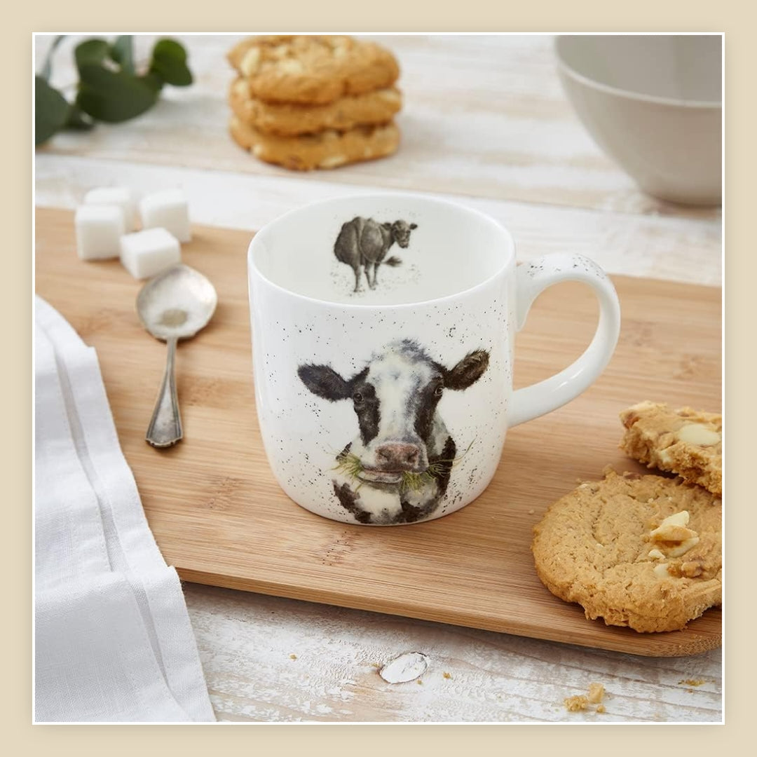 Wrendale mok Highland Cow "Royal Worcester"