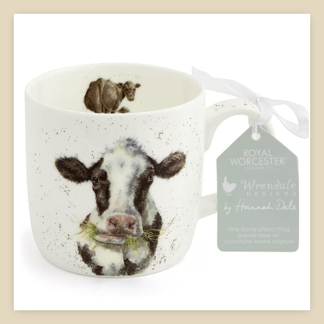 Wrendale mok Highland Cow "Royal Worcester"