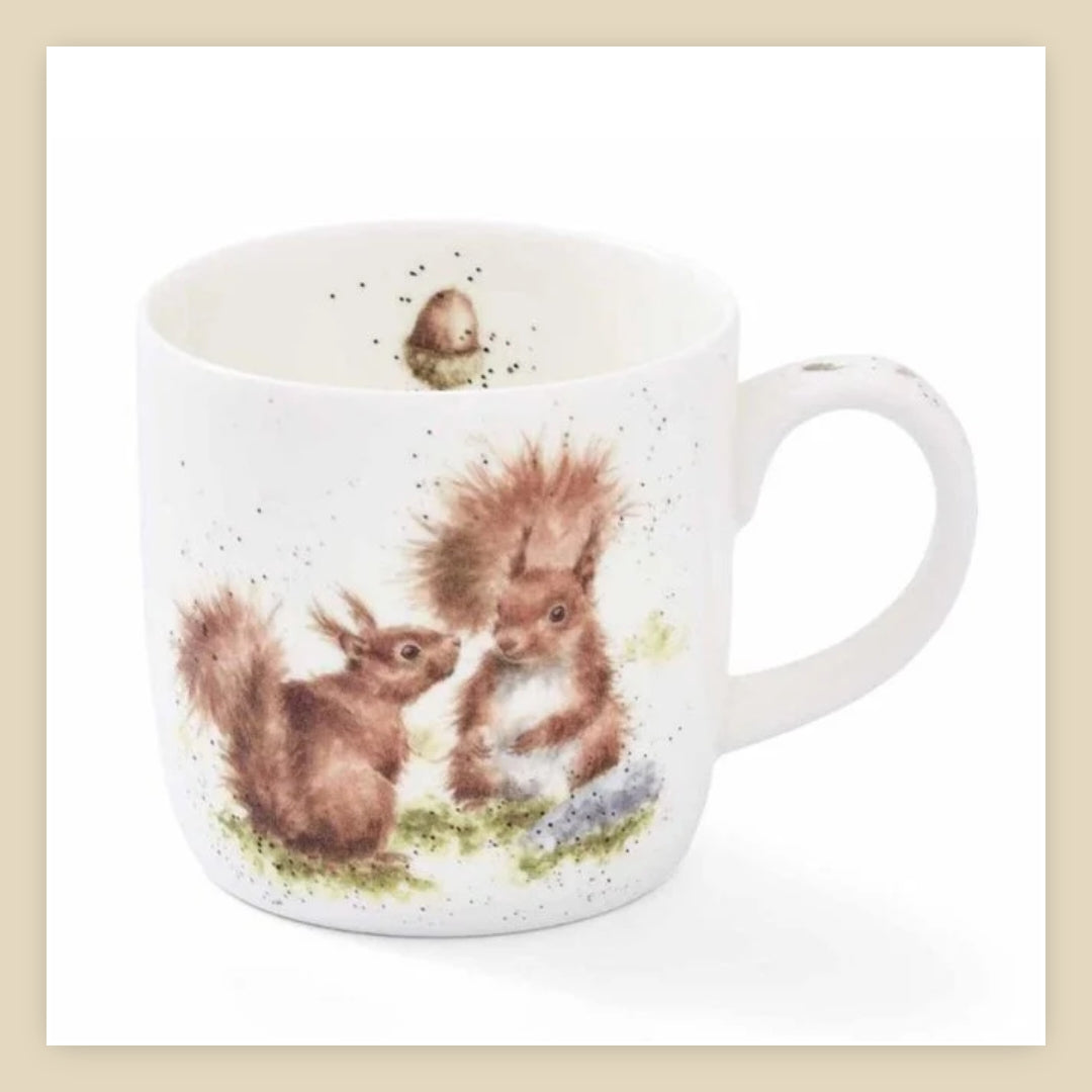 Wrendale mok eekhoorntjes "Royal Worcester"