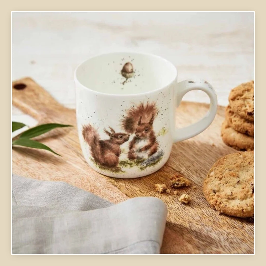 Wrendale mok eekhoorntjes "Royal Worcester"