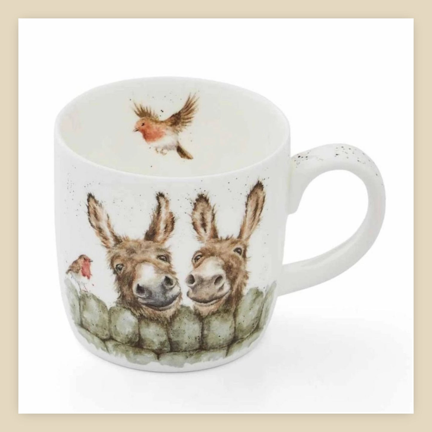 Wrendale mok ezel "Royal Worcester"