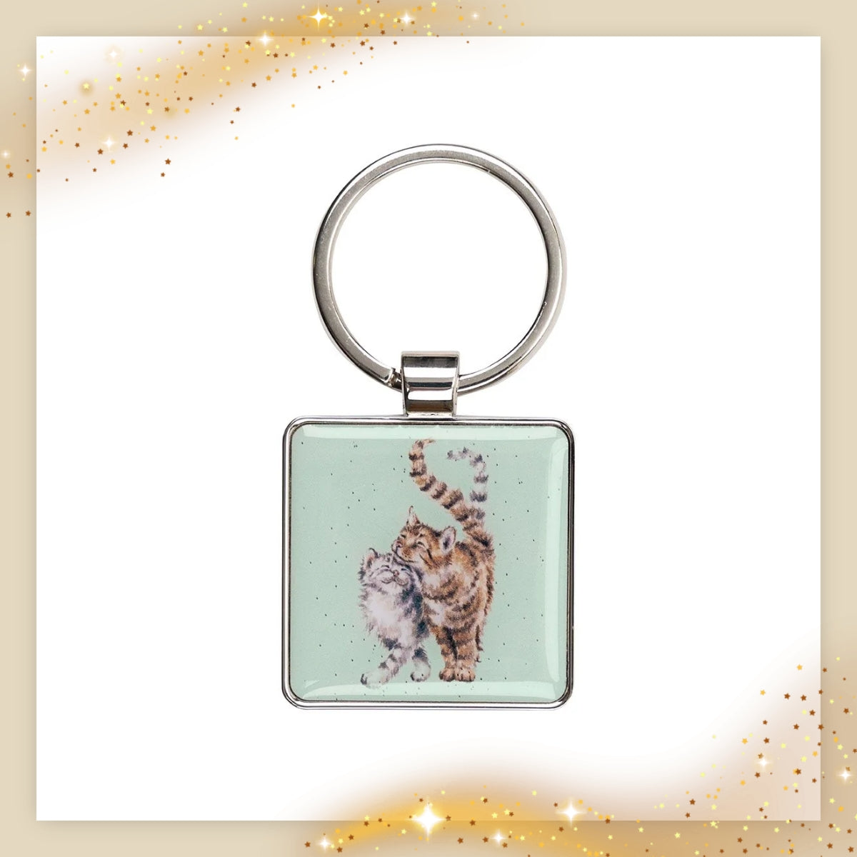 Wrendale sleutelhanger katten